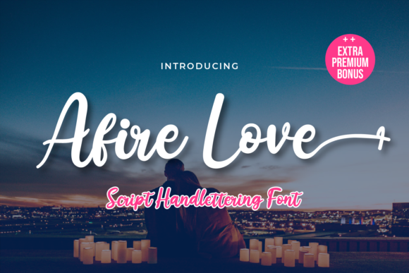 Afire Love: A Versatile Script Font for Editorial Design