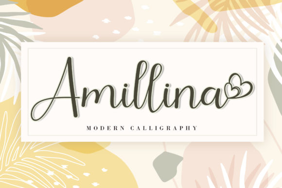 Amillina: A Delicate Font for Modern Marketing