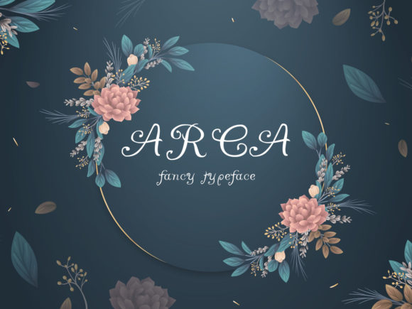 Arca: An Elegant Handwritten Font for Editorial Design