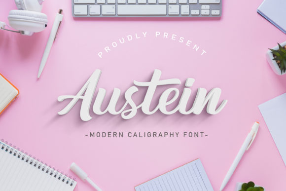 Austein Font: A Handcrafted Script for Modern Web Design