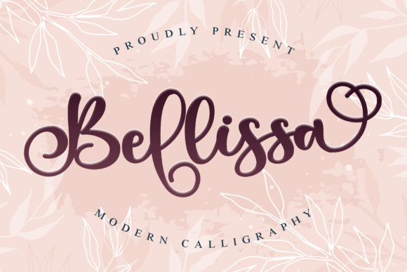 Bellissa: A Modern Handwritten Font for Campaigns