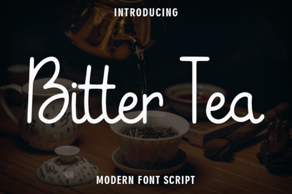 Bitter Tea: The Handwritten Font for Clearer Campaign Messaging