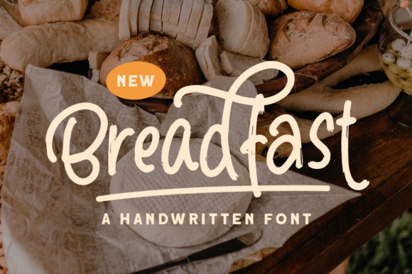 Breadfast: A Casual Handwritten Font for Campaign Personality
