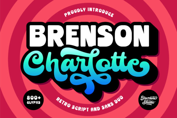 Brenson Charlotte Font: A Bold Script for Business Branding