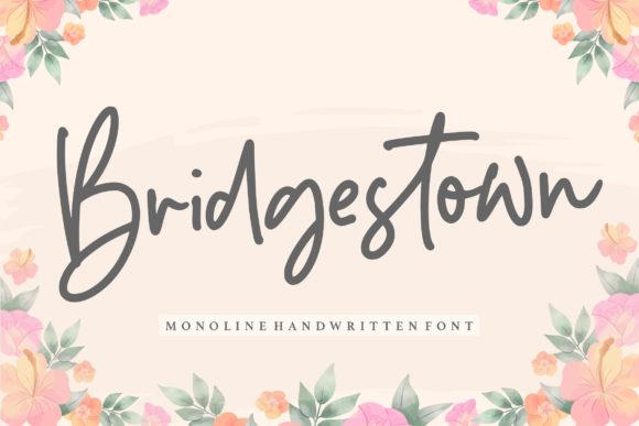 Bridgestown Font: A Handwritten Touch for Your Brand Story