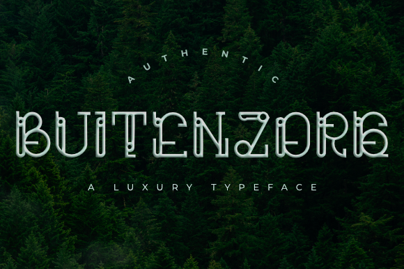 Buitenzorg: A Decorative Font for Polished Digital Layouts