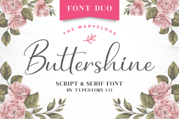 Buttershine: A Bold Duo Font for Modern Marketing Campaigns