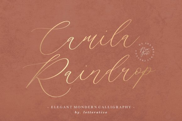 Camila Raindrop Font: A Calm Review for Editorial Design