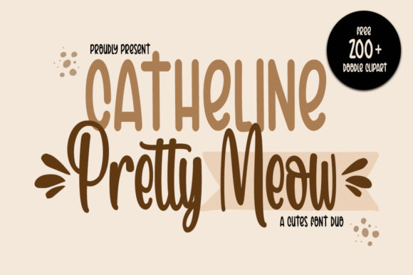 Catheline Pretty Meow: A Font for Elegant Branding