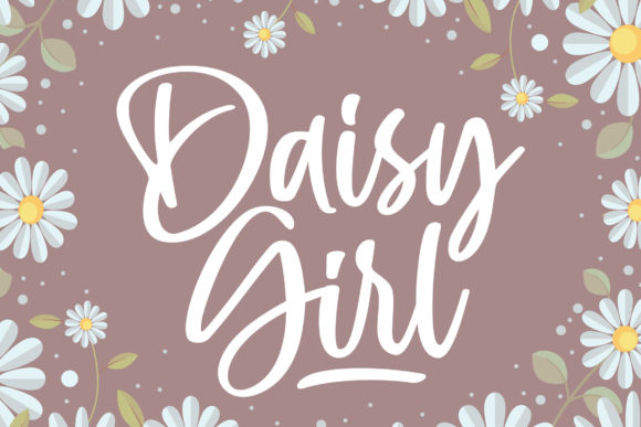 Daisy Girl Font: A Friendly Typeface for Your Brand