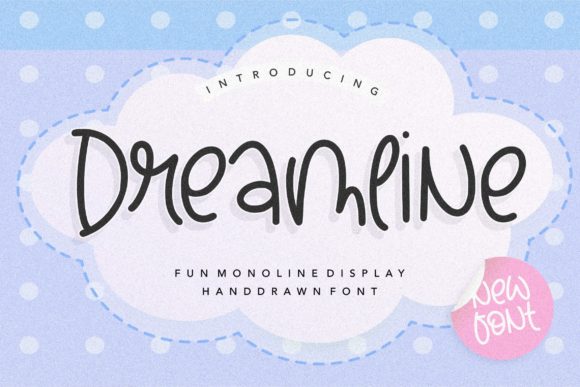 Dreamline: A Playful Handwritten Font for Creative Brands