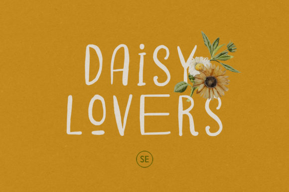 Elevate Your Brand's Visual Story with Daisy Lovers Font