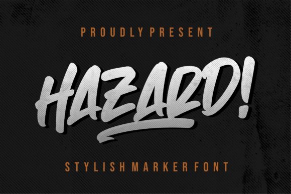 Hazard: A Brand-Building Blackletter Font for Modern Businesses