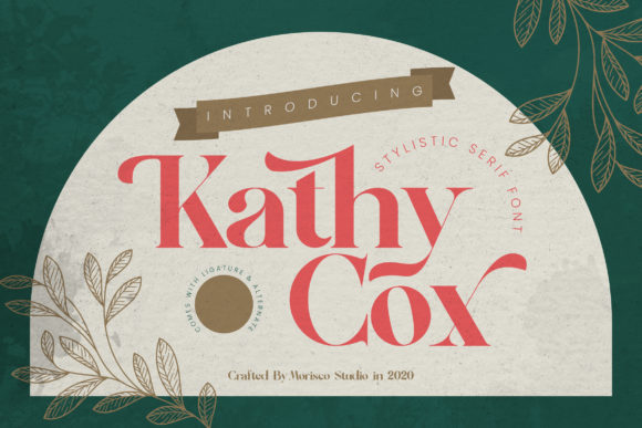 Kathy Cox: A Bold Serif Font for Modern Creators
