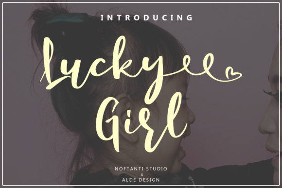 Lucky Girl: An Authentic Handwritten Font for Web Design