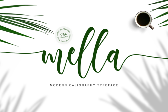 Mella: The Elegant Script Font for Crafters and Small Businesses