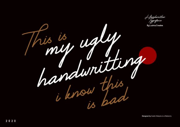 My Ugly Handwritting: A Gorgeous Handwritten Font for Editorial Projects