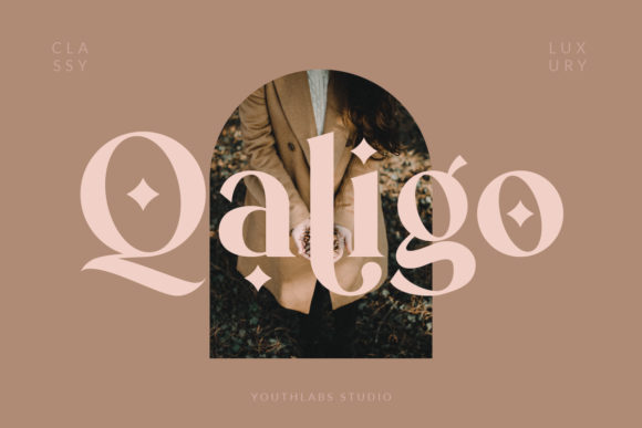 Qaligo: A Serif Font for Elegant Editorial Design