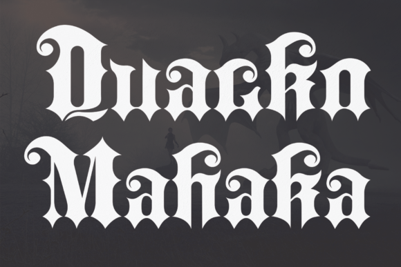 Quacko Mahaka: The Campaign Font for Bold Visual Identity