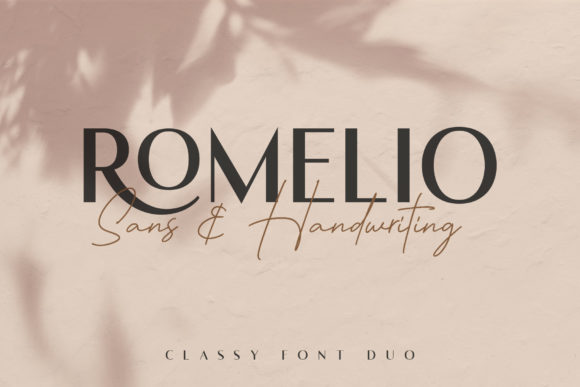 Romelio Font: A Versatile Script Handwritten for Modern Design
