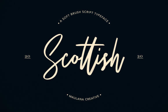 Scottish: The Romantic Script Font for Modern Web Design