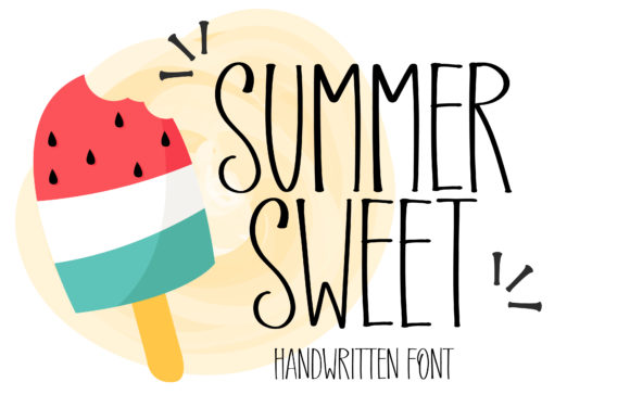 Summer Sweet: A Handwritten Font for Modern Marketing