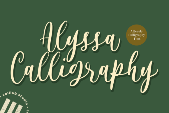 The Alyssa Calligraphy Font for Brand Storytelling