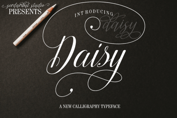 The Daisy Font for Editorial Design