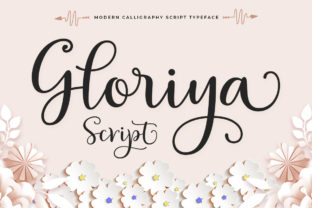 The Gloriya Font for Gorgeous Campaign Visuals