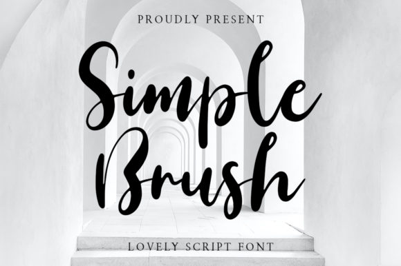 The Simple Brush Font: Elegant Typography for Creative Projects