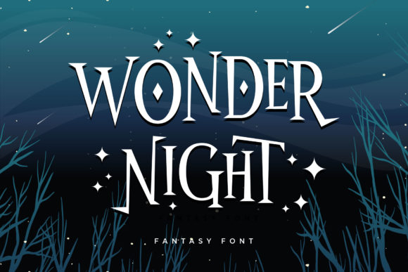 Wonder Night: A Premium Serif Font for Magical Campaigns
